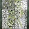 6/12Pcs Geometric Floral Templates 12x8in PET Drawing Stencils for Art Painting Card Making Kid Room Wall Decoration