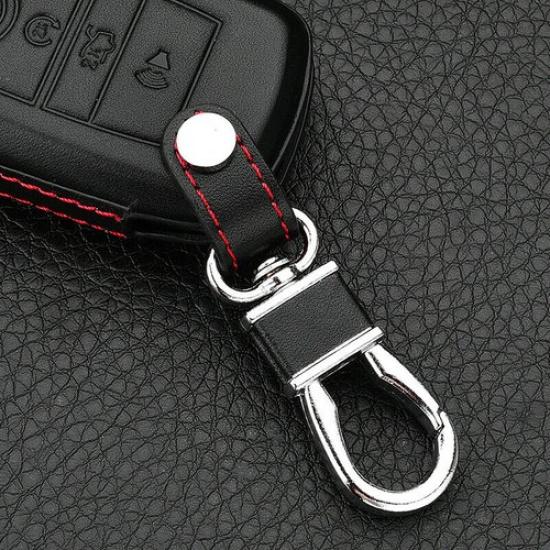 Premium Leather Car Key Fob Cover Case Bag For Ford Fusion EDGE Explorer F-150