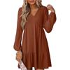 Women's Fashion Casual Long Sleeve Dresses