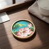 DIY Inlay Emaille Handwerk Untersetzer Set Kreative Aktivität Cloisonne Malerei Anfängerfreundlich