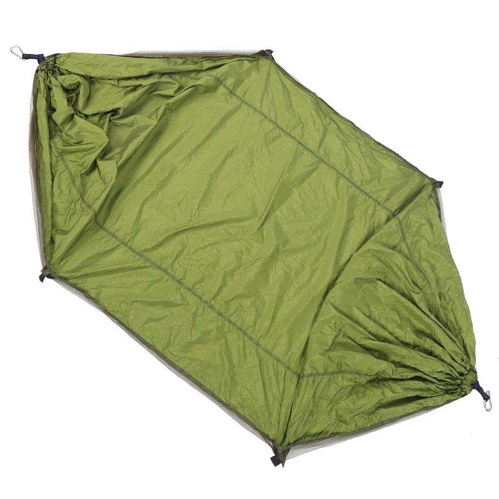 Single Person Super Light Automatic Quick Opening Removable Hammock with Mosquito NetMilitary Green