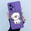 Funny Cute Cartoon Cat Phone Case for Xiaomi POCO X5 F5 Pro Square Liquid Silicone Camera Protective Soft Back Cover Shell Capa