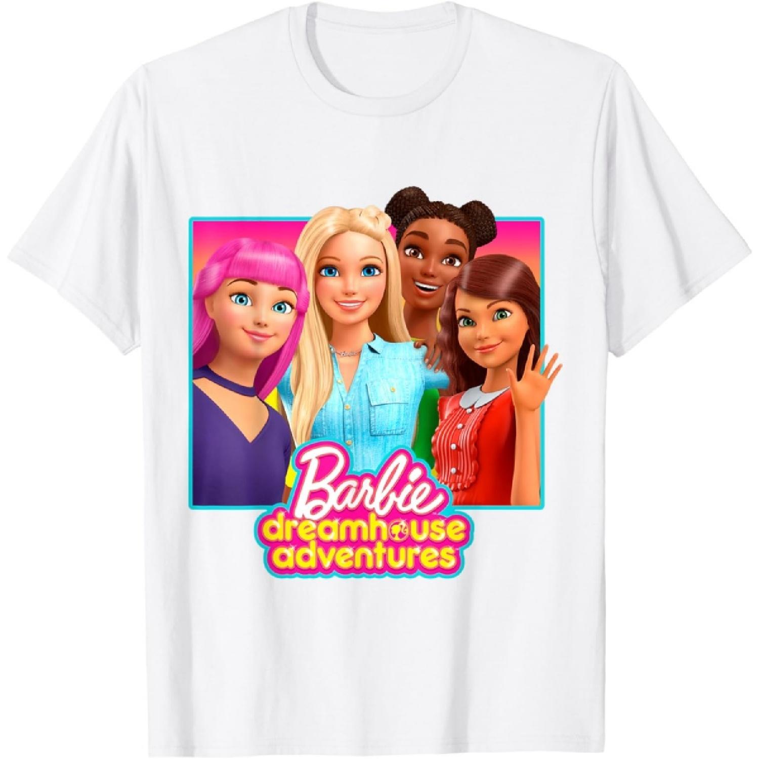 

Barbie - Dreamhouse Adventures Barbie - and Friends T-Shirt XXXXXL білий