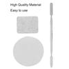 Metal Stickers Square Empty Palette Stickers Round Makeup Colorful Palette Sticker for Eyeshadow Palette Set