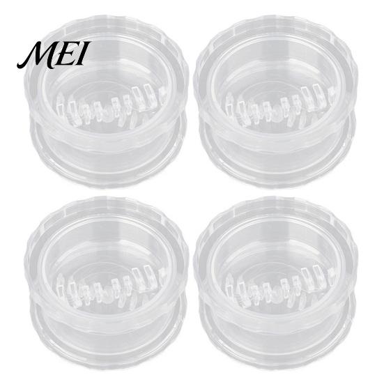 Manual Garlic Masher Mincer Tool, Multi-Purpose Rotating Press, Bite-Teeth Crushing Pickling Ingredient Chopper Structure Masher, Transparent Easy To