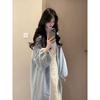 2026 Early Spring Korean Chic Style Complete Set of Gentle and Lazy Style Mid-Length Pink Cardigan Long-Sleeved Dress Set