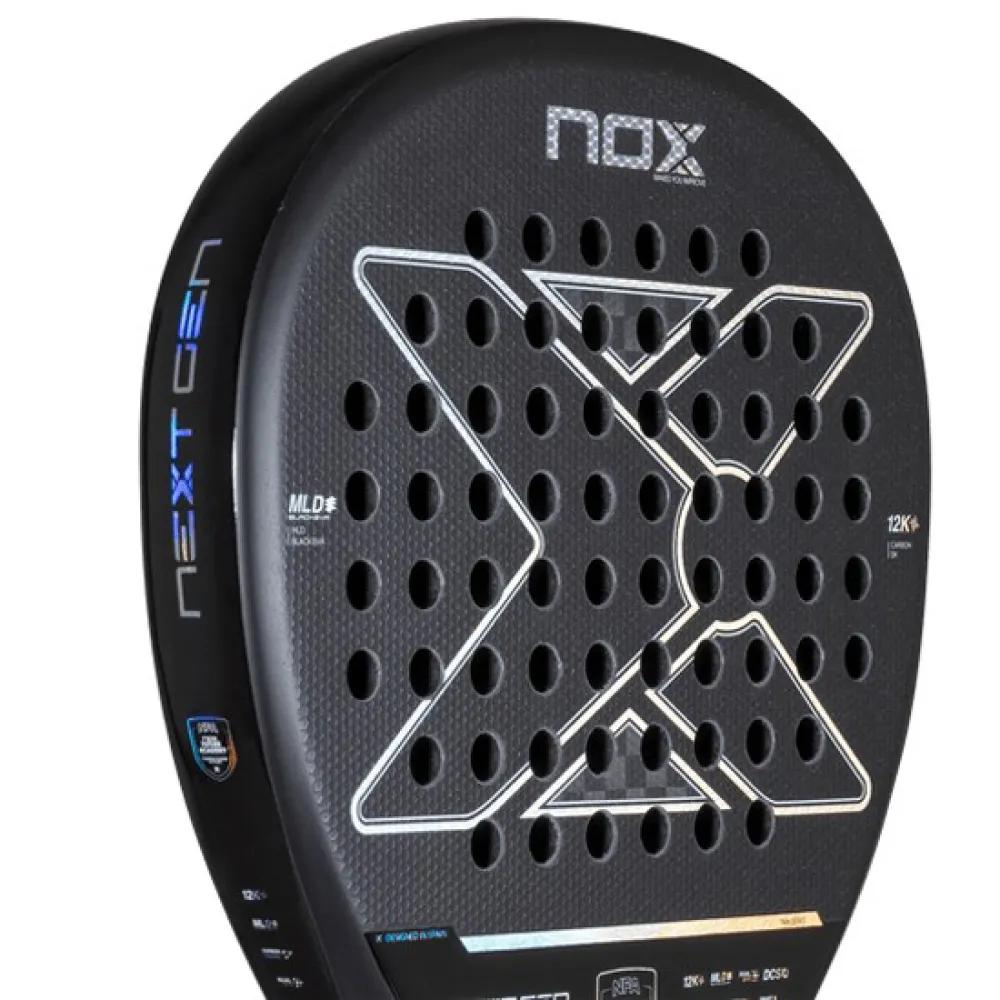 Nox Nextgen Pro Attack 12K NFA Series padel racket 12K carbon Silver