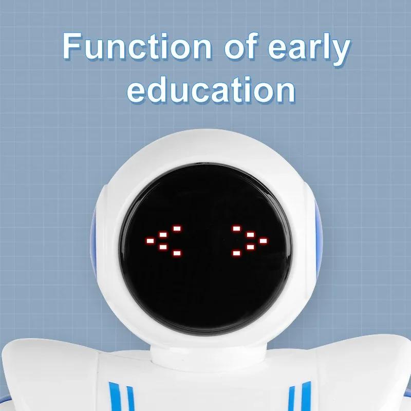 Smart Robot Toy with Gesture & Touch Sensing, Programmable Remote Control Space Robot