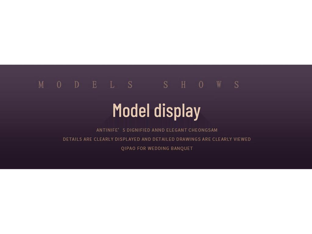 Elegant Autumn 2025 Cheongsam: Mother-of-the-Bride Dress