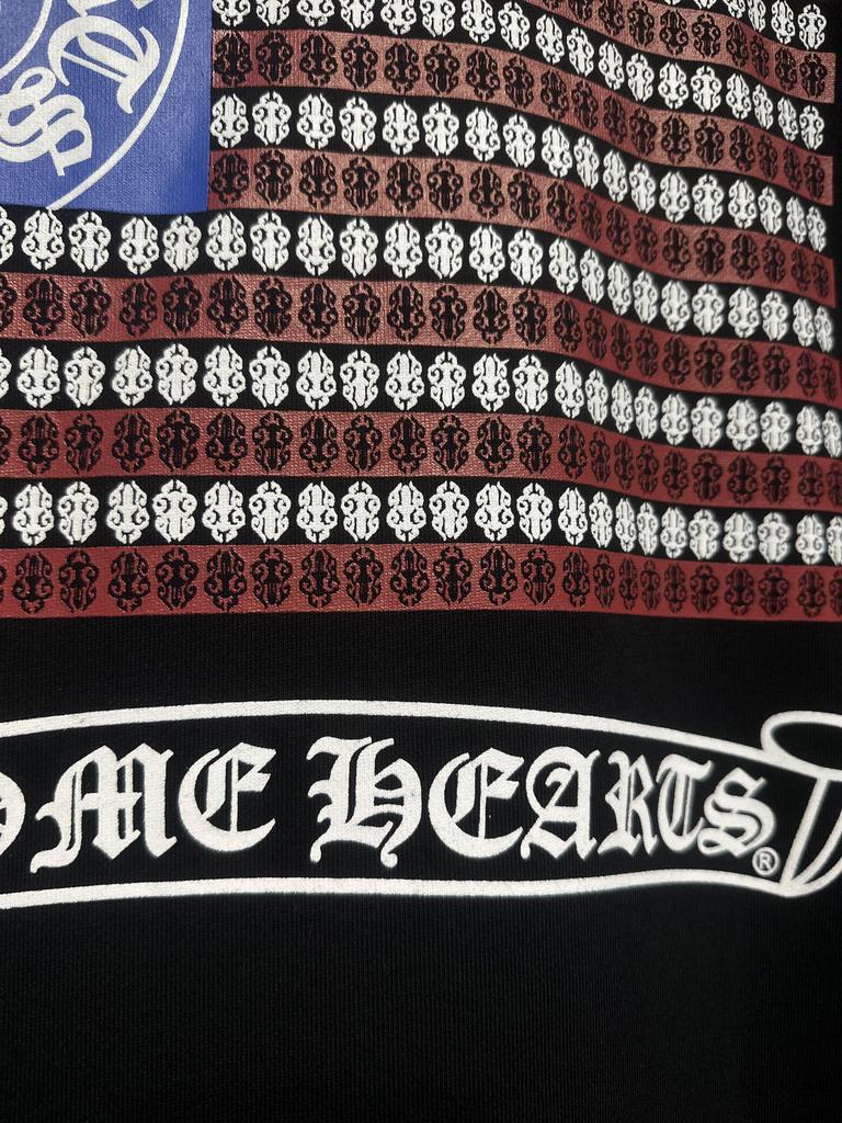 Cross-border Chrome Hearts 25SS Fall/Winter Printed Zipper Cardigan Unisex Casual Hoodie