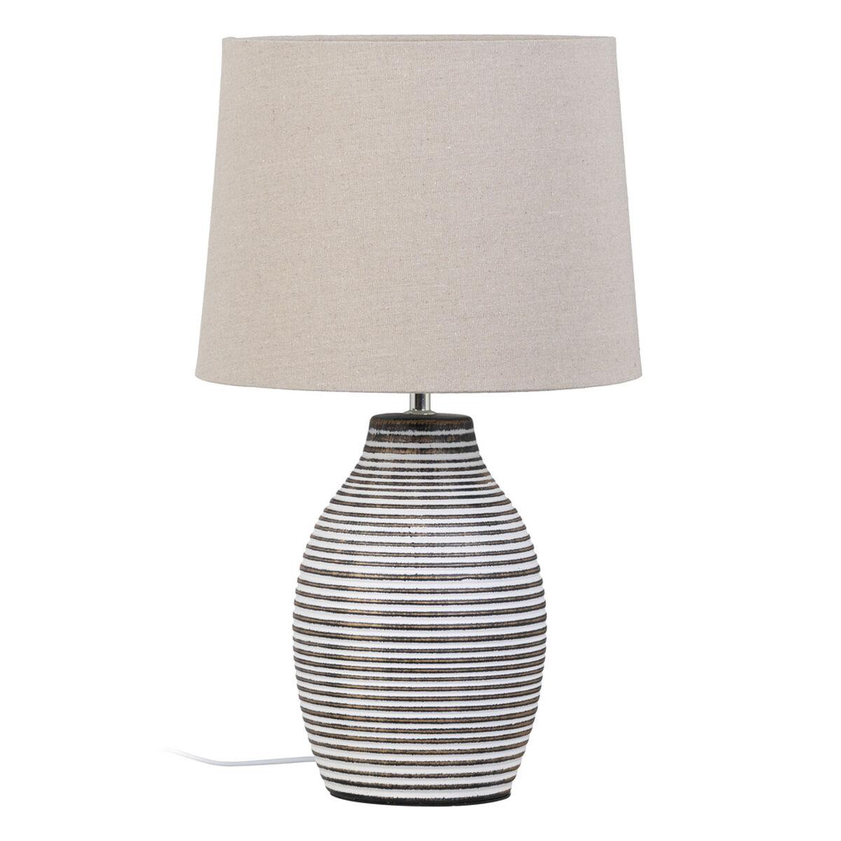 

Lampe de bureau 32 x 32 x 54 cm Céramique Naturel Blanc