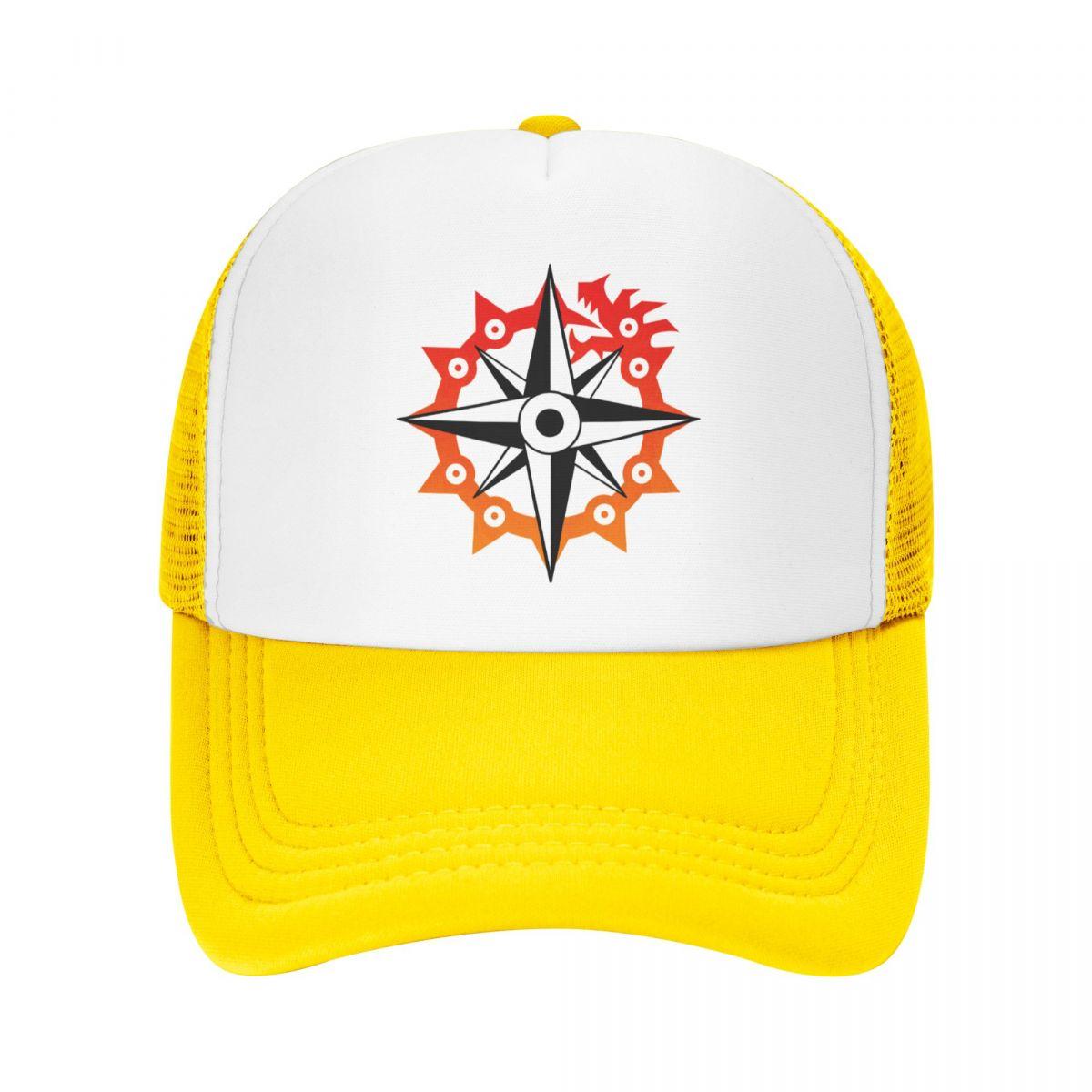 

Модная унисекс Dragon Sin Of Wrath The Seven Deadly Sins Trucker Hat Регулируемая бейсболка для взрослых Спортивные шляпы Snapback Trucker Hat