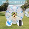 Inflatable Bumper Ball 1-Pack, 5FT/1.5M Body Sumo Zorb Balls for Teen & Adult, 0.8mm Thick PVC Human Hamster Bubble Balls for Outdoor Team Gaming