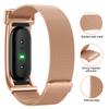 Google Fitbit Air Breathable Milanese Loop Band Quick Release Adjustable Soft Metal Tracker Accessory