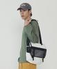 Analog Mood Apparel Basic Mesh Messenger Bag (White)