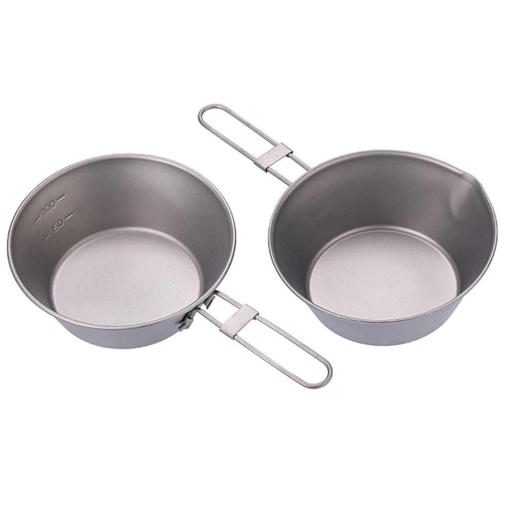 Camping Bowls Pot 300ml With Spout 450ml With Spout