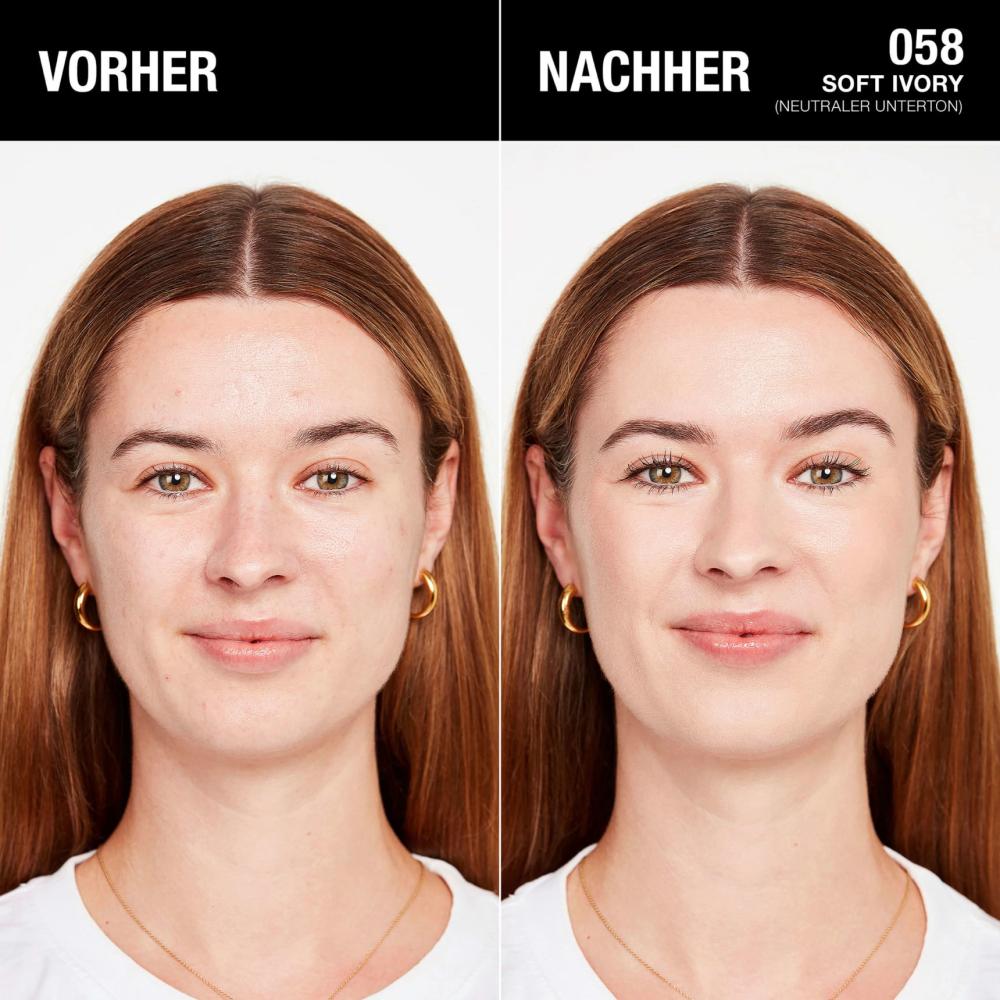 Manhattan Foundation Lasting Perfection 58 Soft Ivory 30ml