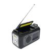 12000mAh Radio SOS Reminds Flashlight Power Bank AM FM WB Solar Hand Crank Radio with Battery Indica