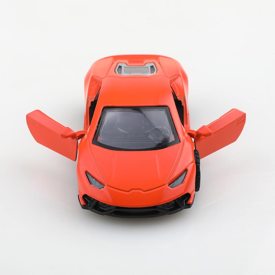 (Bagged) 1:43 SVJ Alloy Pullback Racing Car, a cool 1:43 scale alloy pullback car, a children's toy.