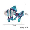 Clothing Accessories Women'S Japanese Personality Brooch Pendant Couple Tropical Fish Oil Drop Cartoon Brooch Collar