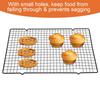 Single Layer Stainless Steel BBQ Bread Cake Cooling Rack Drip Dry Rack Cooling Grid Baking Pan Household Baking Tool Accessories
