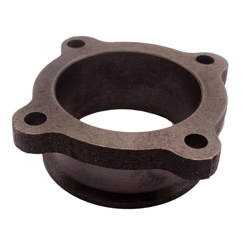 

2.5 4 bolt to 2.5 v-band adaptor turbo downpipe exhaust flange Cast