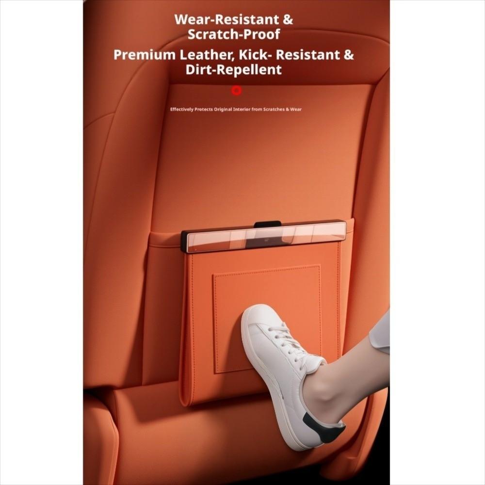 Storage Pocket Car Garbage Bag Waterproof Seat Hanging Trash Can Car Interior Supplies