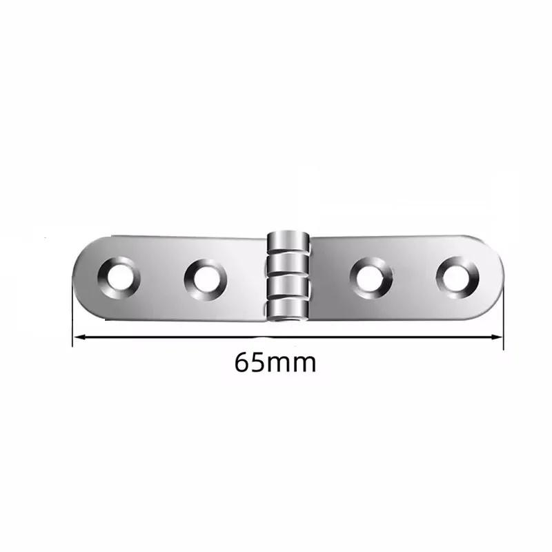 2pcs 180 Degree Foldable Hinge Flap Screw-On Hinges For Sewing Machine Cabinet Door Hinge Furniture Hardware Accessories