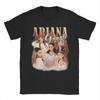 Ariana Grande Yes And Album T Shirt Adult American Singer Cotton T Shirts Summer Round Neck Trending Tees Oversized Tops