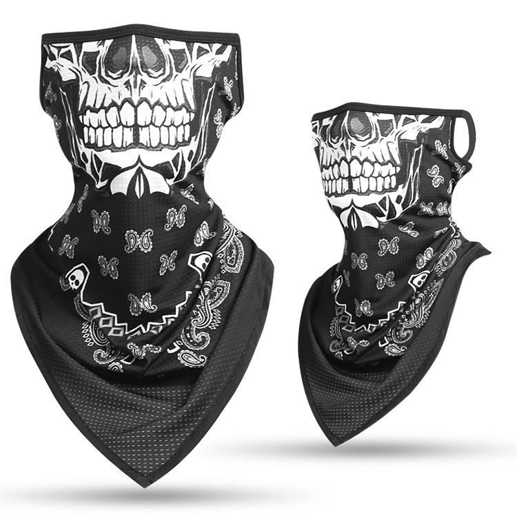 Ice Silk Sun Protection Motorcycle Riding Headband