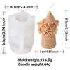 3D Owl Candle Silicone Mold DIY Animal Mold Home Decor Used for Making Candle Cake Chocolate Candy Handmade Soap Gypsum Crafts