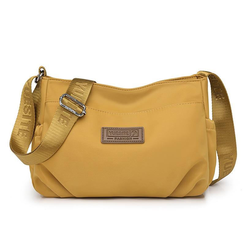 Lightweight Single Shoulder Oblique Span Small Bag, Winter New Women's Versatile Texture Niche Oxford Cloth Pillow Bag