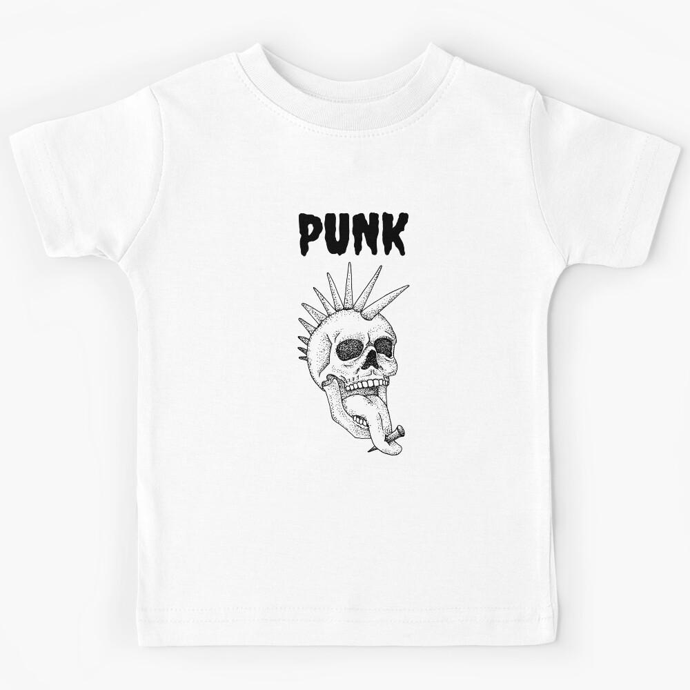 Punk Rock Skull Kids T-Shirt 110