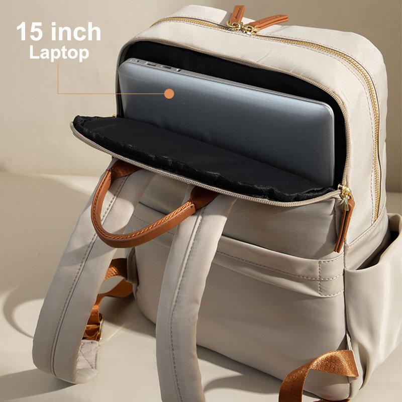 New Women's Backpack Luxury Versatile Oxford Cloth Student School Bag 15 inch Laptop Storage Bags High Quality Travel Backpacks