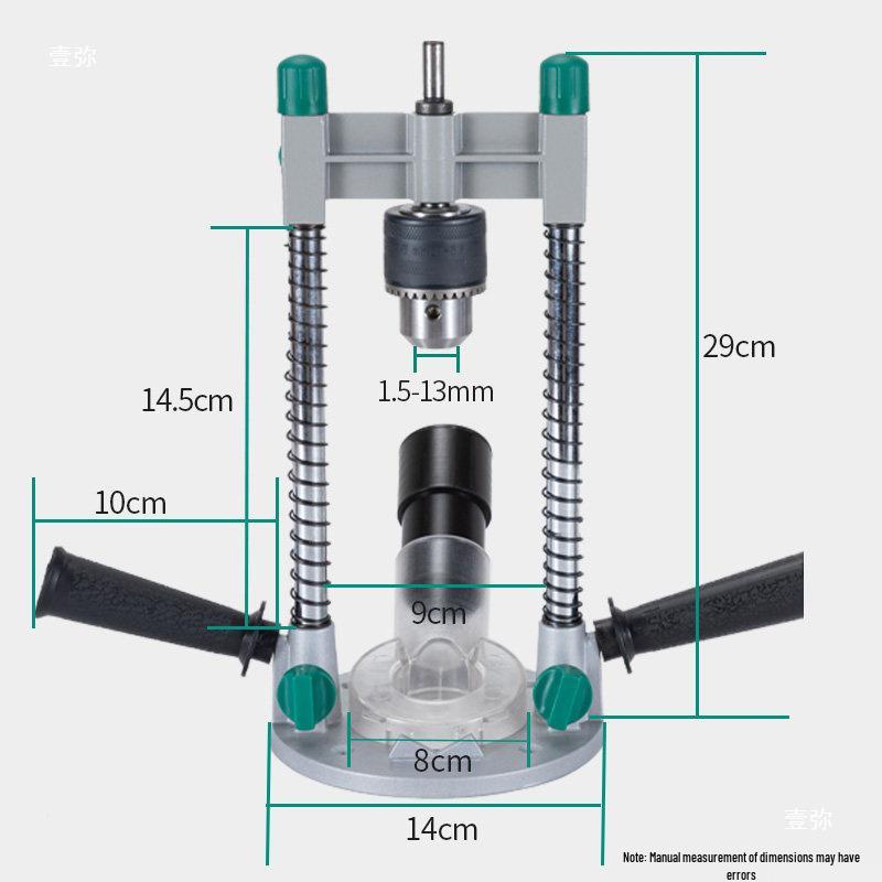 Multifunctional Hand Drill Stand: Woodworking Oblique Hole Positioning Device for Household Use