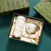 Luxury Coffee Cup Gift Set, Premium Valentine's Day Present for Girlfriend