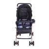 Baby Stroller Lightweight Foldable Shock Absorption High Landscape Toddler Pushchair with   Backrest Canopy Net Storage Basket for Outdoor