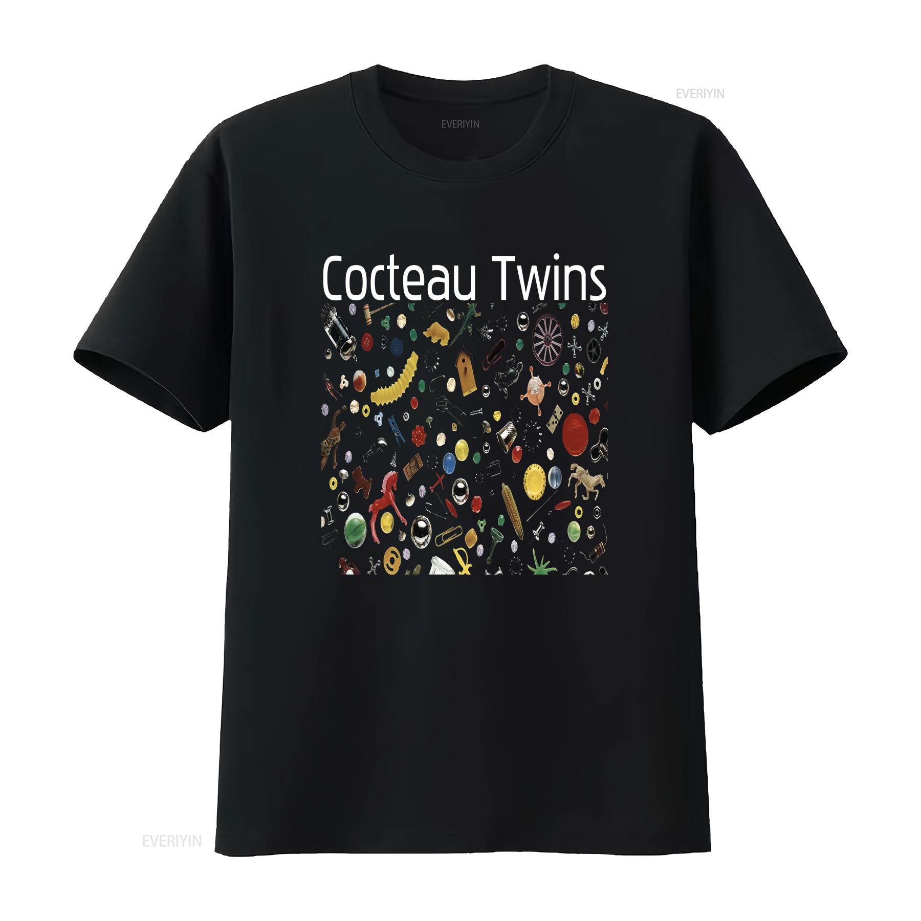 

Cocteau Twins T Shirt vintage Washed streetwear Slightly fashion homme Unisex Breathable Comfortable Soft Versatile 4XL
