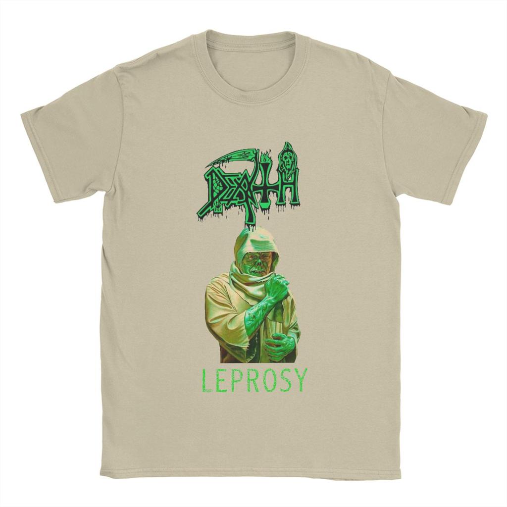 Summer Death Leprosy Death Metal Men Women's T Shirts Outfits Novelty Tee Shirt T-Shirts Cotton Gift Idea Clothing