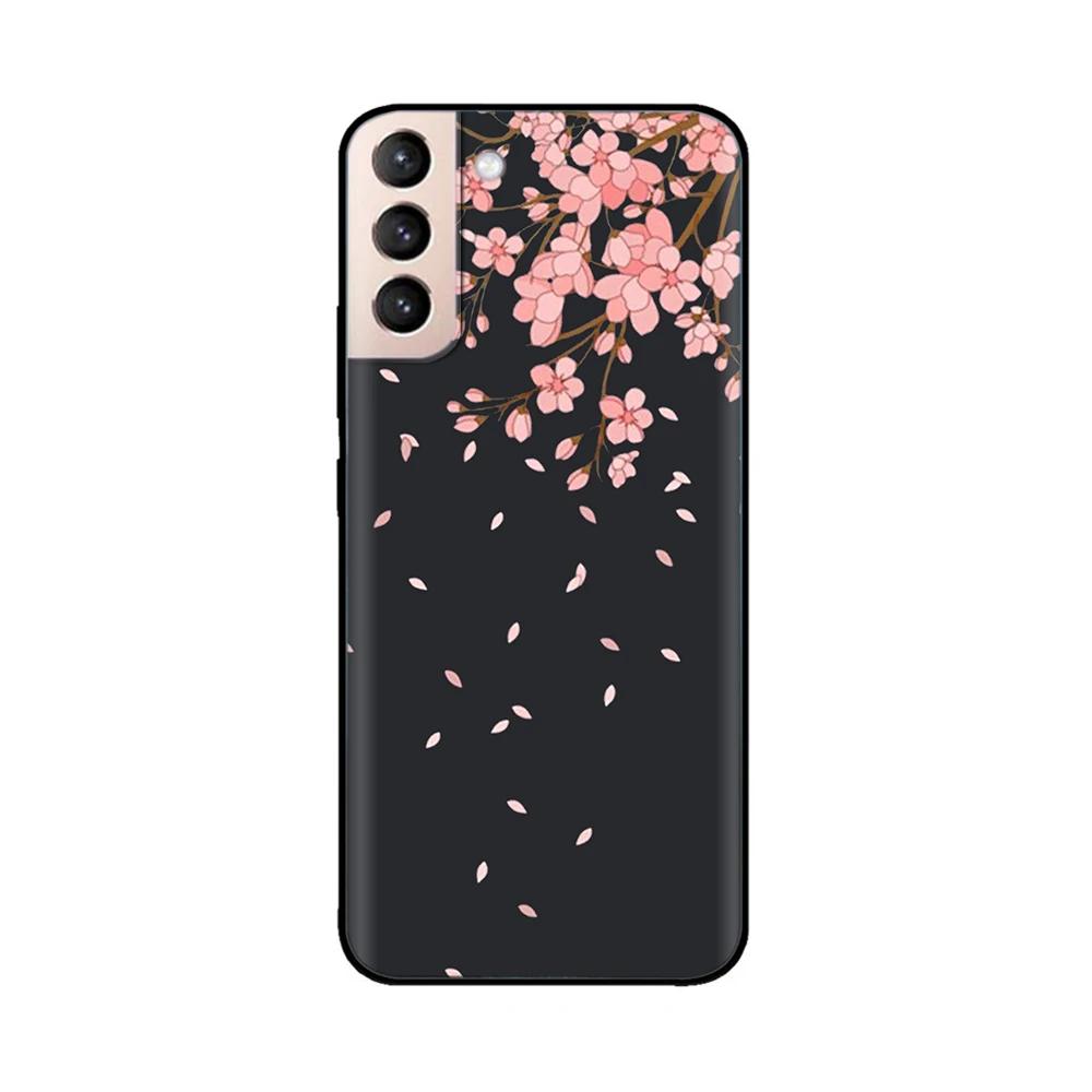 For Samsung Galaxy S21 Plus Case Soft Black Silicone Cover Protective Shell For Samsung Galaxy S21 Plus Ultra S21+ FE 5G Case