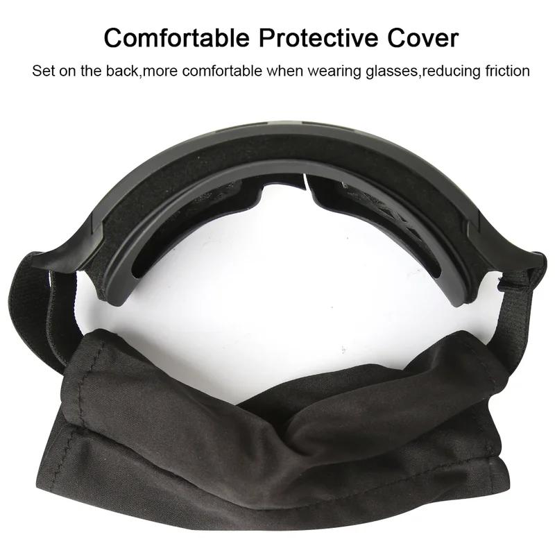 Tactical Goggles 1/3 Lens Windproof Dustproof Shooting Motocross Motorcycle Mountaineering Glasses Safe Protection