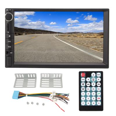 Carplay Android Auto Bluetooth Çift Din Araç Teybi AM FM MP3 USB Dokunmatik için 7 İnç MP5 Çalar