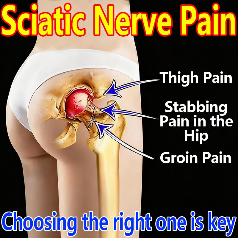 Pain Relief Sticker for Crotch Bone, Hip Pain, Weakness