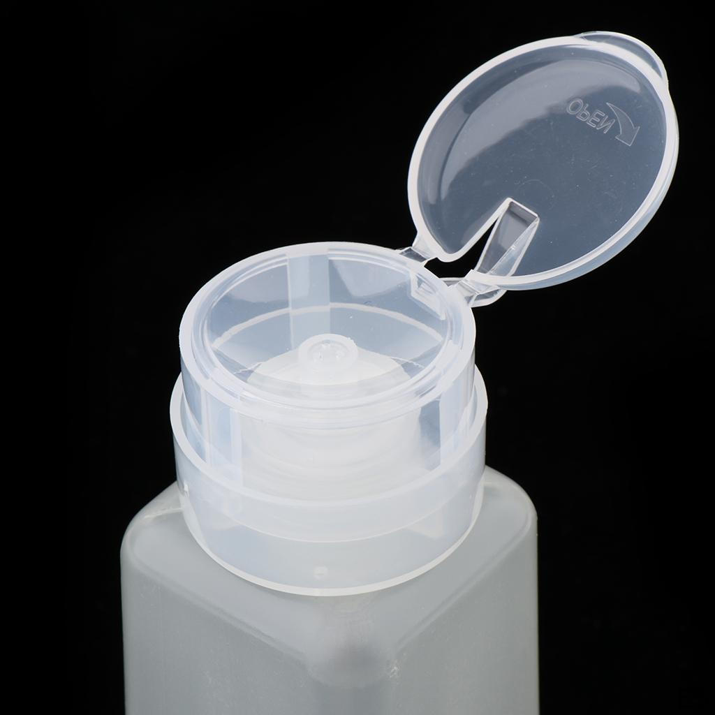 Cleaning Makeup Remover Empty Liquid Dispenser 250ml Bottle