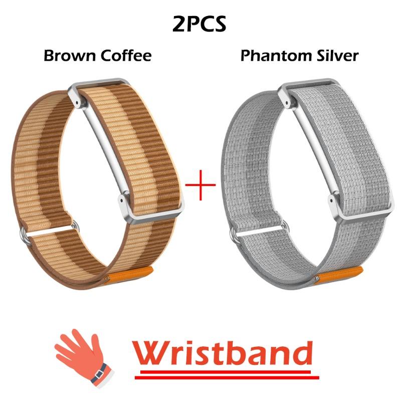 Bizepsband für Google Fitbit Air Band Neues gewebtes Nylon Fitness Tracker Ersatzarmband für Google Fitbit Air Strap