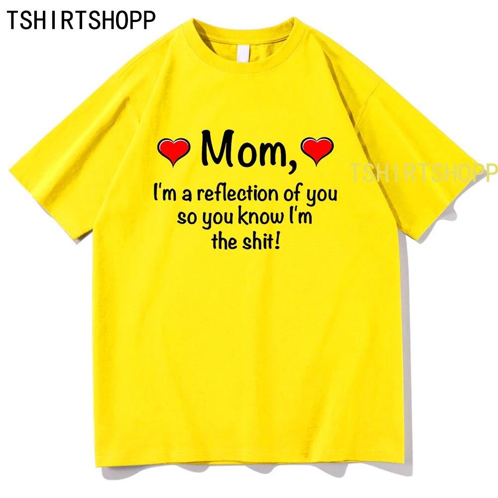 Mother's Day Tshirt Kawaii Clothing High Quality Cotton Tops Women TShirts Summer Short Sleeve T Shirt  Vintage Harajuku Clothes Unisex