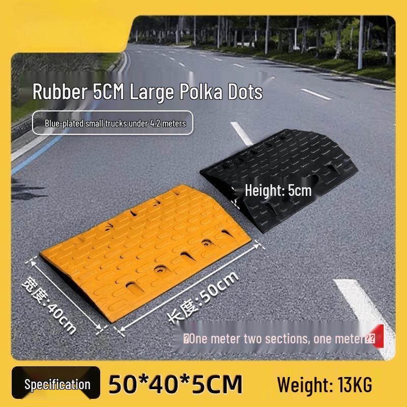 Yunduo Rubber Speed Bump for Roads and Parking Lots
