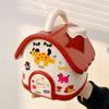 Large Capacity House Piggy Bank With Key Lock Children Money Boxes  Creative Toy