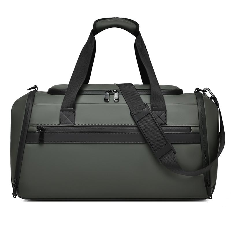 

Large Capacity Sports Fitness Bag Travel Bag Men s Dry and Wet Separate Shoe Bin Handbag зелений