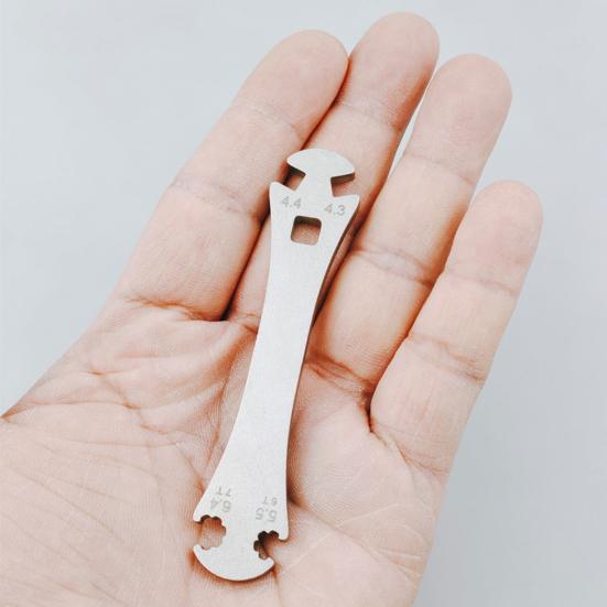 Sturdy Bike Spoke Tool Compact Stainless Steel High Hardness Bicycle Spoke Wrench for Mavic Spoke
